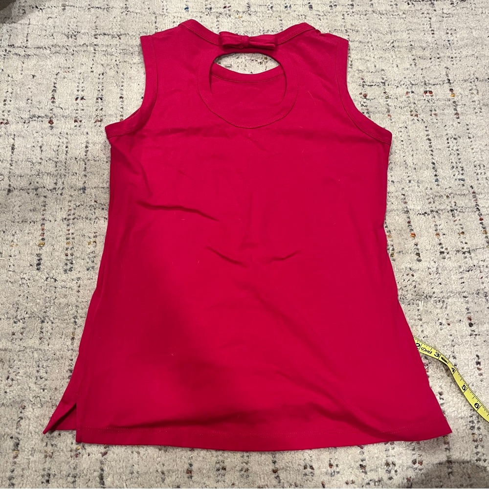3/$60 Kate Spade bow back keyhole top tank